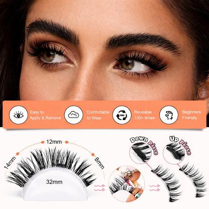 Snap & Slay™ – Reusable Magnetic Lashes in 3 Seconds! By Brandstorm