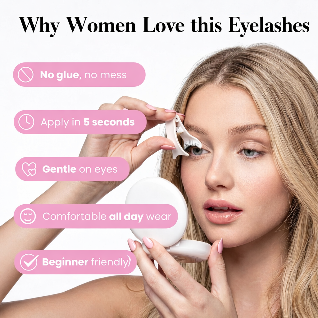 Snap & Slay™ – Reusable Magnetic Lashes in 3 Seconds! By Brandstorm